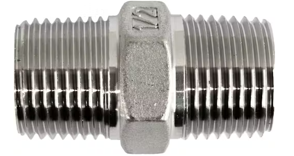 316 2'' X 2'' 150# HEX NIPPLE A351